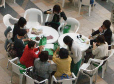 席についたら、 ワークショップスタートです。