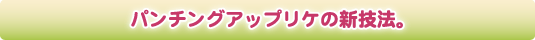 �p���`���O�A�b�v���P�̐V�Z�@�B