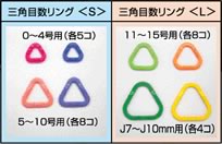 三角目リング商品説明