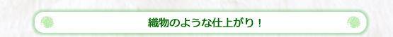 �D���̂悤�Ȏd�オ��I