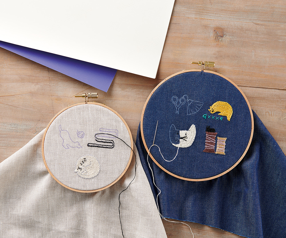 刺繍作品