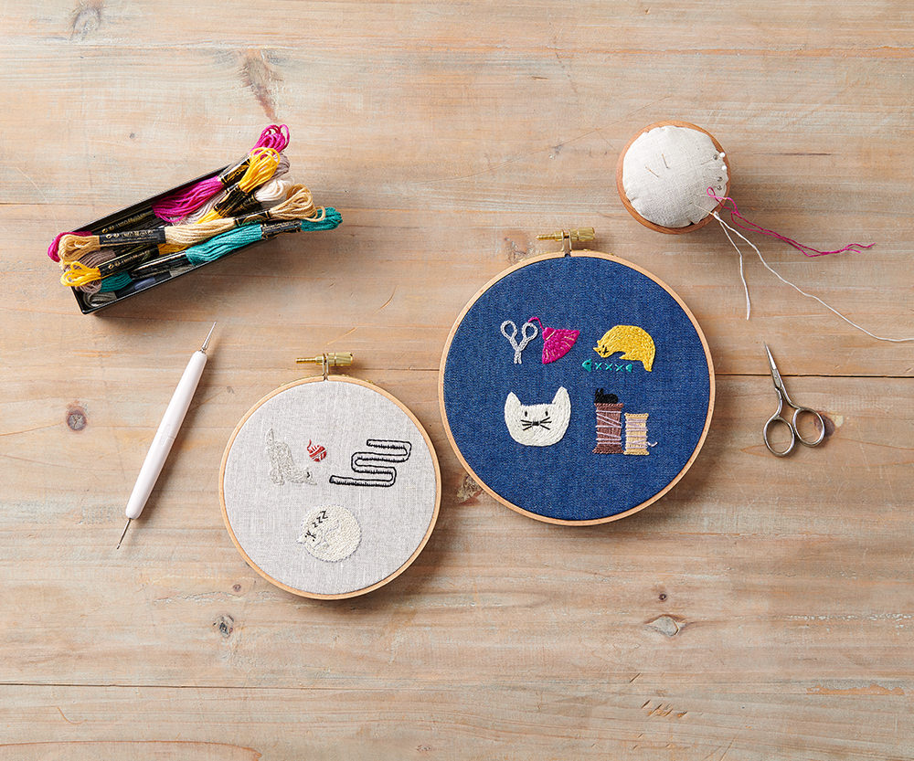 刺繍を始めるために必要な道具