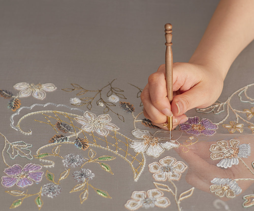 リュネビル刺繍