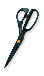 布切はさみ「ブラック」＜24cm＞