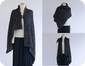 3wayショールベスト