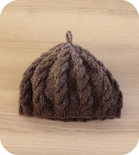 なわあみベレー帽