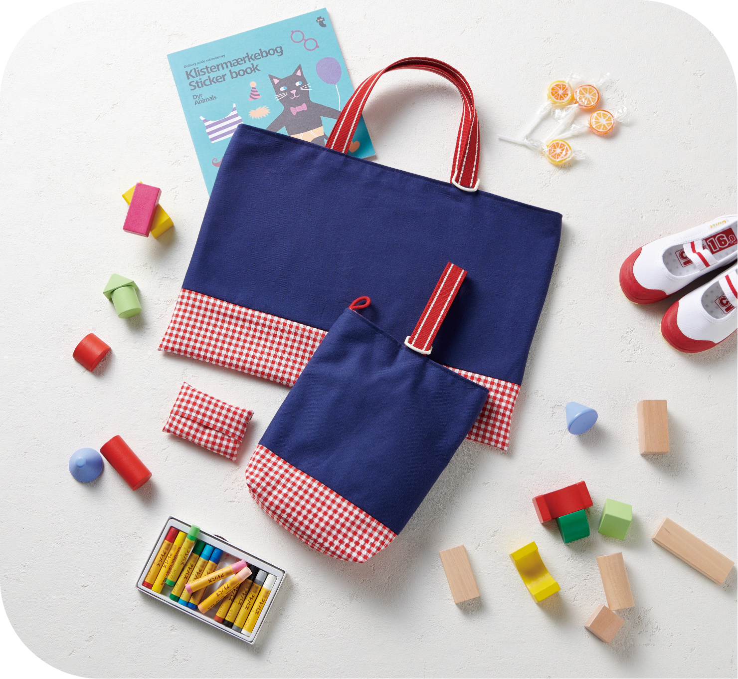 入園入学グッズ作り方イメージ