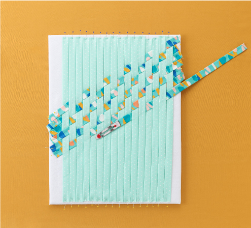 ガイド線に合わせ角度を整えます