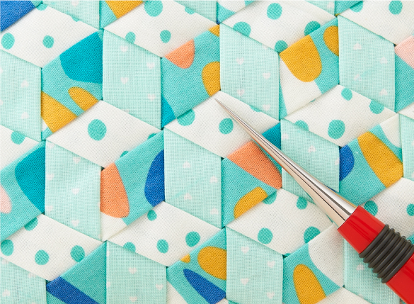 土台布に接着します