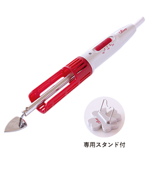 NEW パッチワークこて　商品写真　専用スタンド付